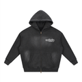 Adult Voltrix Zipper Boxy Fleece Hoodie