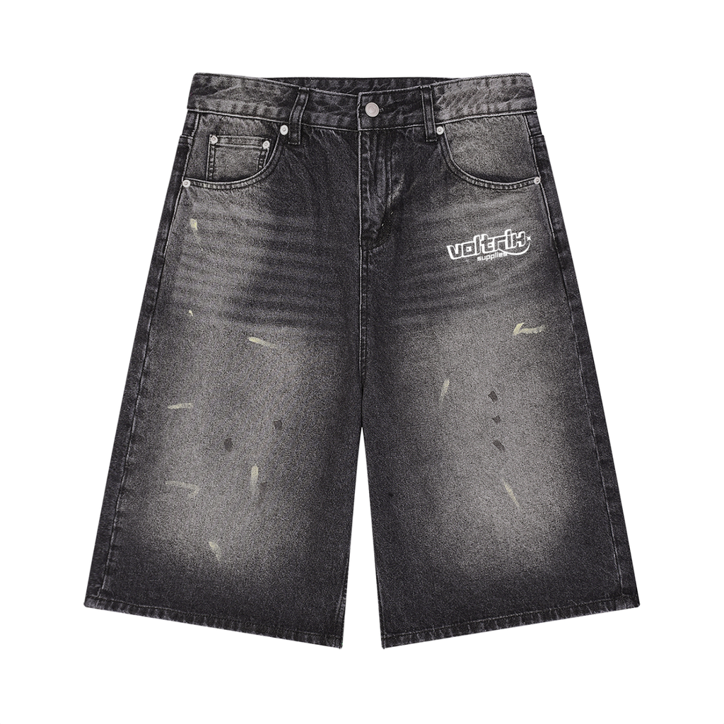 Voltrix Baggy Denim Jean Shorts