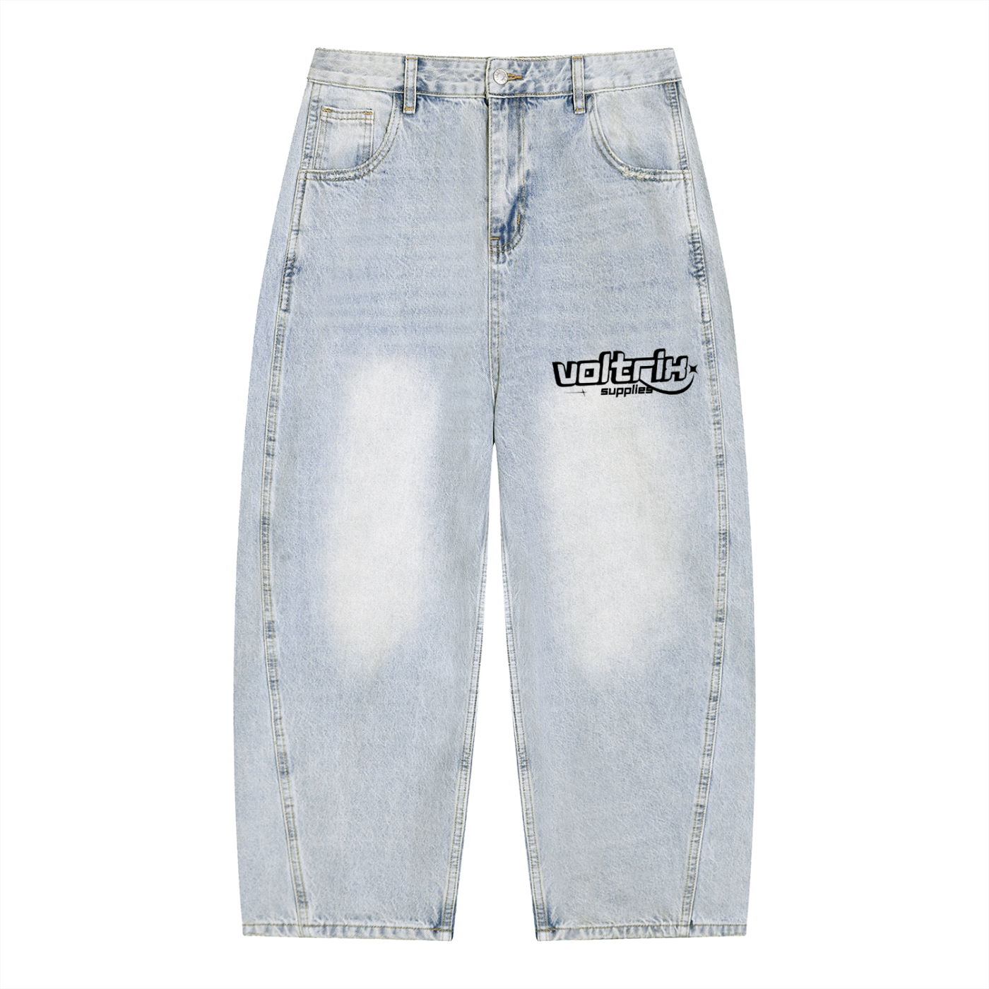Light Blue Voltrix baggy jeans